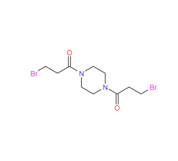 CAS：54-91-1，1,1'-(哌嗪-1,4-二基)双(3-溴丙烷-1-酮) 